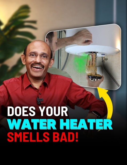 Does your water heater smells bad!