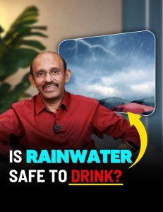 Is rain water safe to drink?