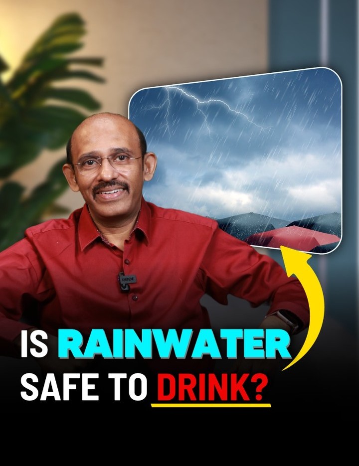 Is rain water safe to drink?