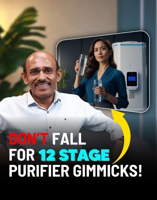 Don't fall for 12 stage purifier gimmicks!