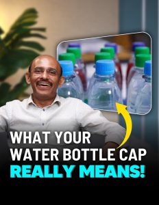 What your water bottle cap really means!