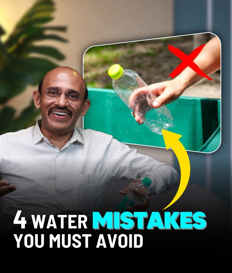 4 Water Mistakes you must Avoid