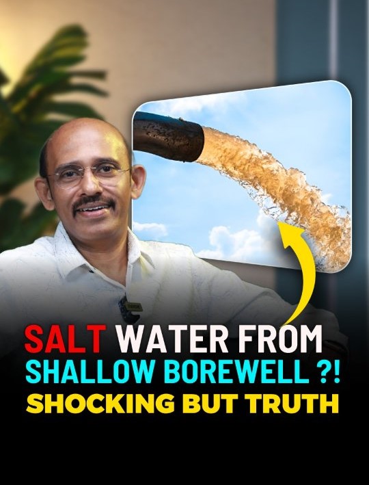 Salt Water from Shallow BoreWELL ? Shocking but Truth